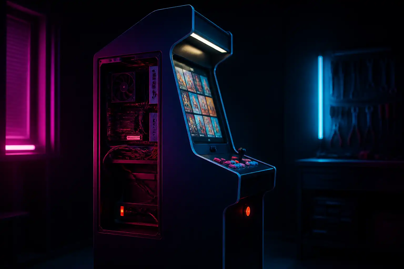MAME-Automat mit Windows 11 direkt ins Frontend booten: Autologin, Kioskmodus und sicherer Shutdown