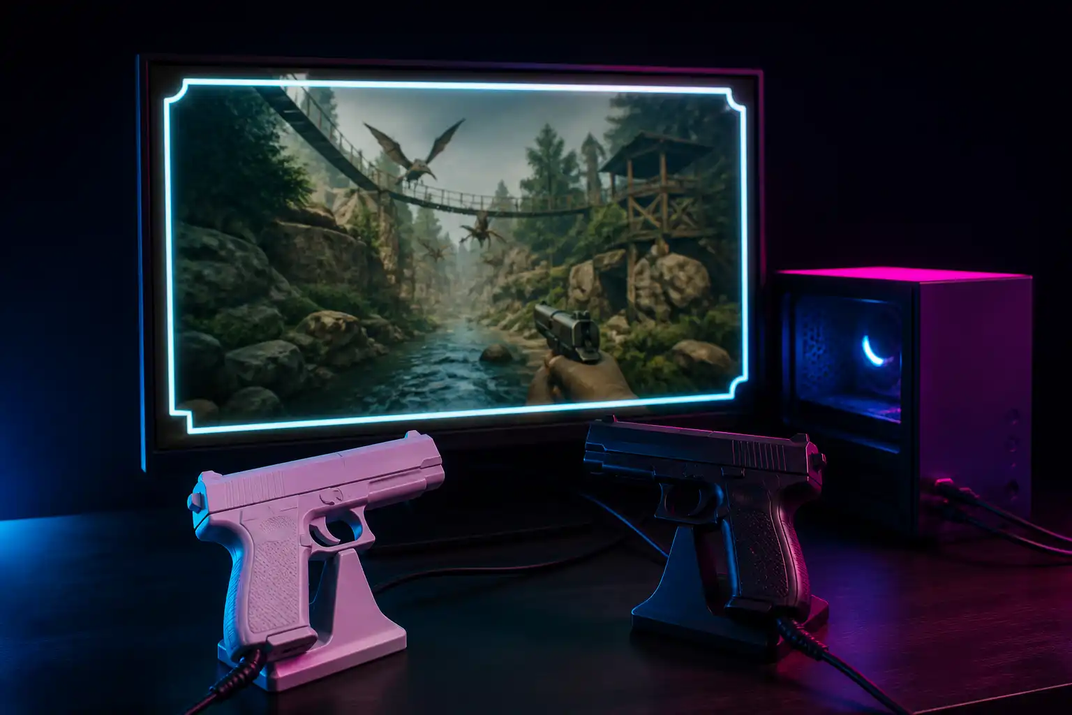 Sinden Lightgun in MAME unter Windows 11 einrichten: Border, Kalibrierung und Offscreen-Reload